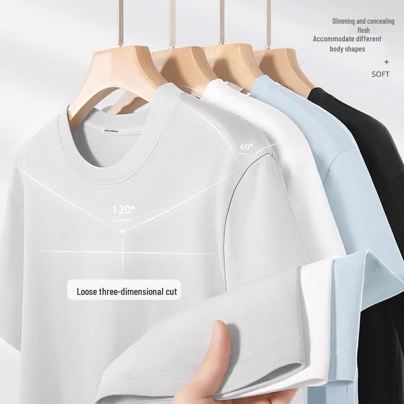 Mark Fairwhale Herren 2026 Sommer Lässiges Lockeres Kurzarm-T-Shirt