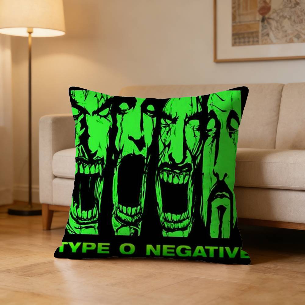 TType O NNegative Pillow Case Pattern Printed Pillowcase For Living Room Sofa Cushion Cover