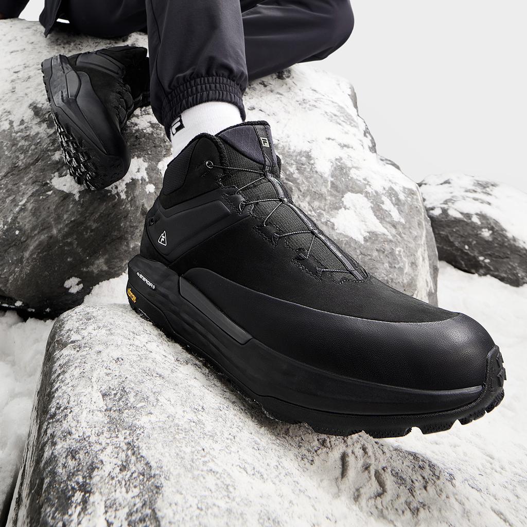 New FILA BOA EXPLORER 2 High Top Running Shoes Men's Black A12M441110FBA