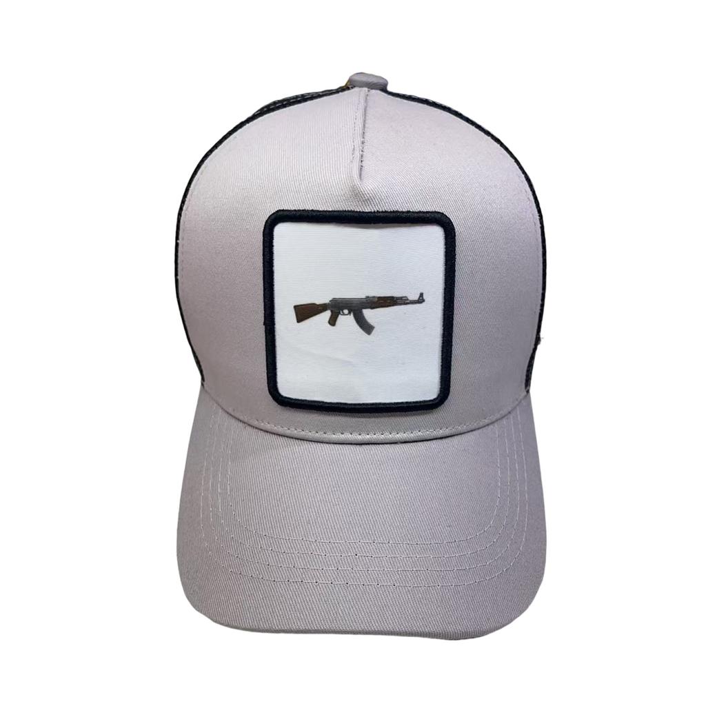 Washed Vintage Letter Baseball Cap Sunscreen Sun Hat, Personalized Wide Brim American Trendy Cool Men and Women Peaked Cap Wholesale