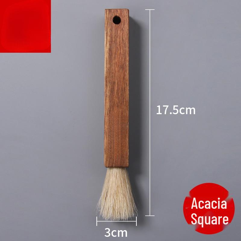 Akacia Kampferträ BBQ & Bakning Oljeborste