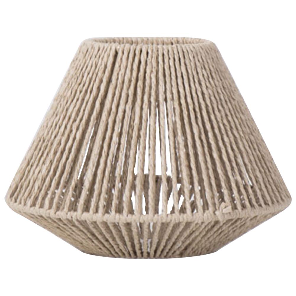 

Плетеная бумажная веревка Потолочный вентилятор Чехол для лампочки Имитация ротанга Чехол для подвесной лампы для настольной лампы для гостиной спальни отеля