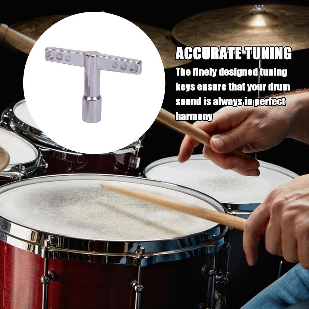 Buogint Drum Tuning Drum Tuning Drum Tuning Key Drum Key Tool Portable Alloy Drum Key Precision Metal Drum Tuning Key Drum Tuner Key for Acoustic and