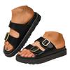 Sandals For Women Size Thick Soled One Strap Women'S Outdoor Fashionable Casual Hollow Open Heel Beach Fish Sandals For Woman