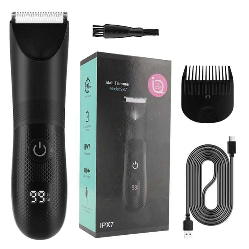 Electric Shaver Small Beard Trimmer Rechargeable Electric Shaving Tool Small Shavers Present for Father and Husband 1