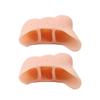 Silicone Toe Separator with Elastic Ring for Hallux Valgus Correction