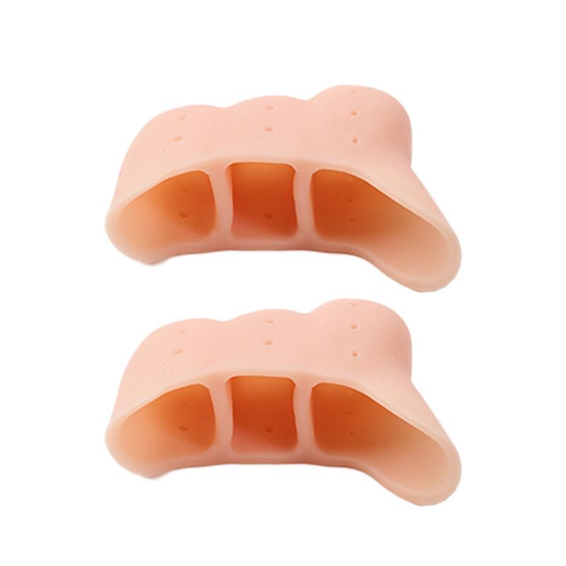 Silicone Toe Separator with Elastic Ring for Hallux Valgus Correction One Size