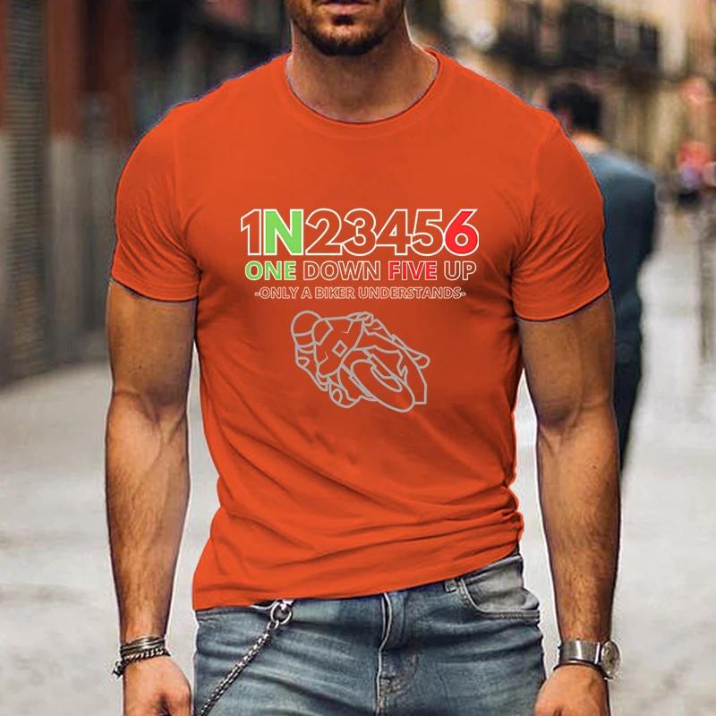 T Shirts Men Clothing 1n23456 The Secret Code of Bikers Graphic T Shirts Clothes Short Sleeve Tops Men Clothing Oversized Tshirt