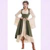 Medieval Royal Bell Sleeve Halloween Stage Costume