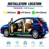 ToLanbbt Car Door Edge Guard Invisible Automotive Door Sill Guard Protectors Anti-Scratch Adhesive Tape Waterproof Strips For Car Door Edge