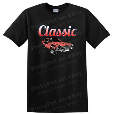 Klassiker Grafik T-Shirt Vintage Auto Enthusiast Tee Retro Muscle Car
