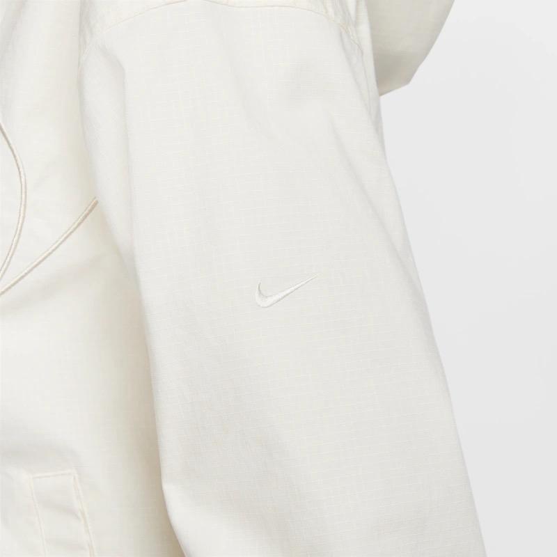 Nike Sportswear Minimalist Oversized Versatile Hooded Zip Jacket Women Jackets Sail Light-Brown FV7775-133