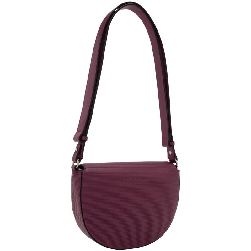 New CALVIN KLEIN Synthetic Material Shoulder Bag Medium Size Women's Onion Purple DH3464-515