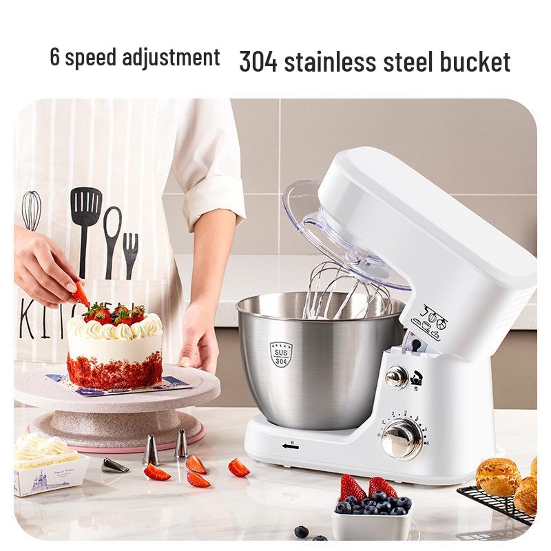ZuanChu Multi-Functional Home Chef Mixer: Electric Dough Kneader, Egg Beater, Cream Blender