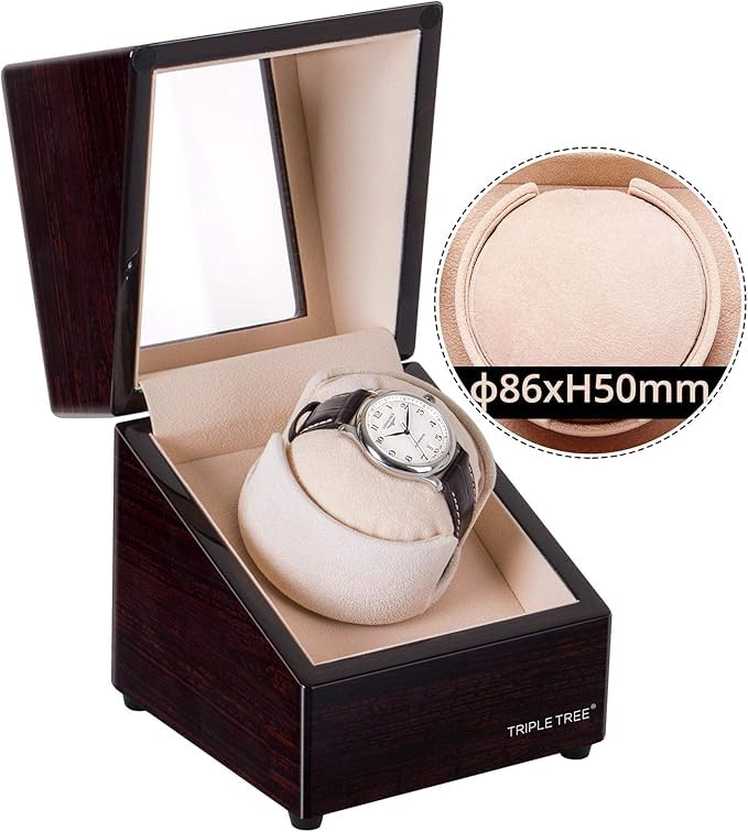 Klokke Automatisk Klokke Klokke Klokke Stille Design Trehåndtak Opptrekker, Opptrekker, Etui, Oppbevaring, Undring, (Enkelt opptrekksur)