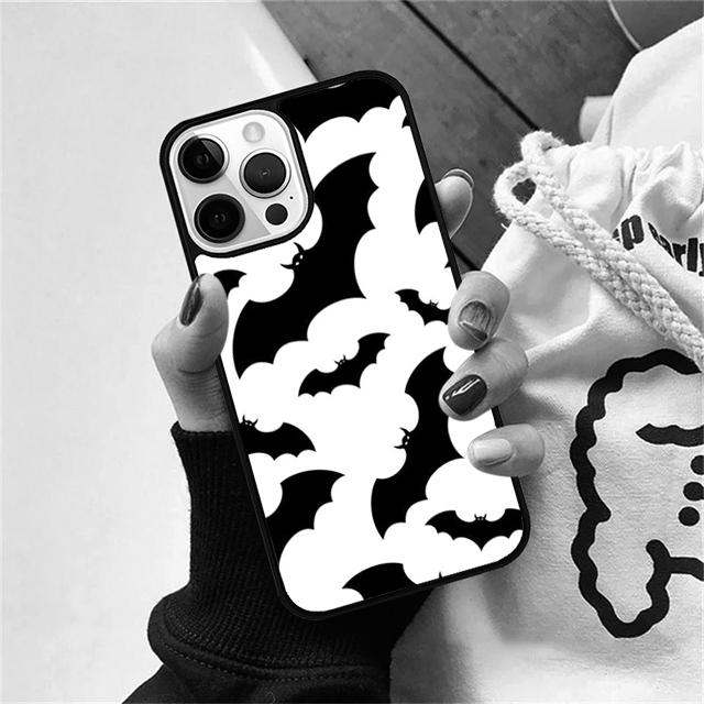 

Летучие мыши-вампиры звезды сверхъестественное Чехол Для iPhone 17 Air 15 16e 14 13 12 Pro Max 11 Pro Max Plus Чехол для телефона Coque iPhone 16pro