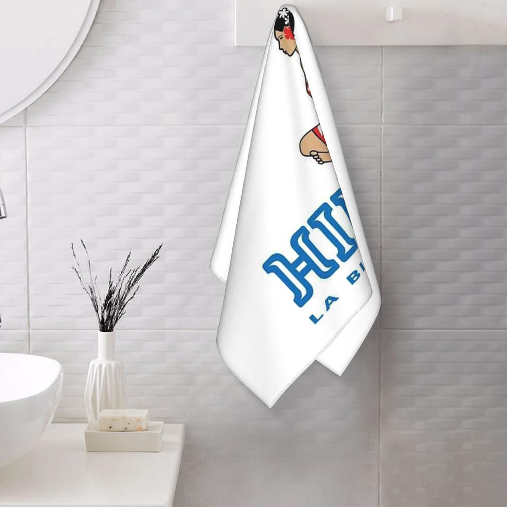 Hinano Tahiti Soft Face Towel Quick Dry Pool Bath Cotton Towels Absorbent