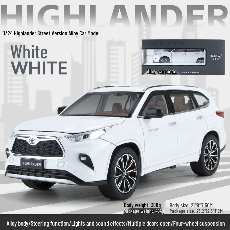 1:24 G63 Alloy Off-Road Toy Car, Six-Doors Open, Light & Sound, Pull-Back Action for Kids