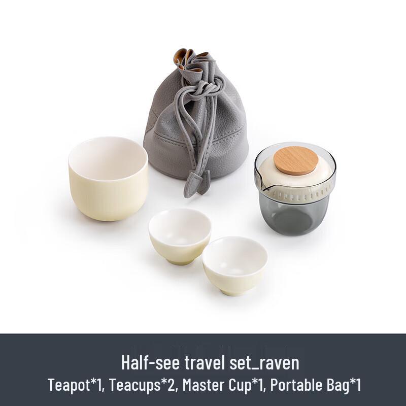 Chinese Ceramic Travel Tea Set