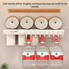 Wall-Mounted Multifunctional Kitchen Storage Rack