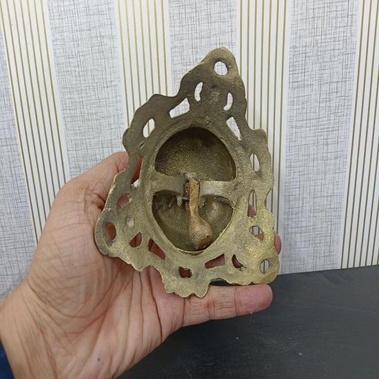 Decorative Brass Counter Bell, Engraved Shop Service Bell, Ornate Restaurant Call Bell, Style Concierge Bell, Front Desk Accessory