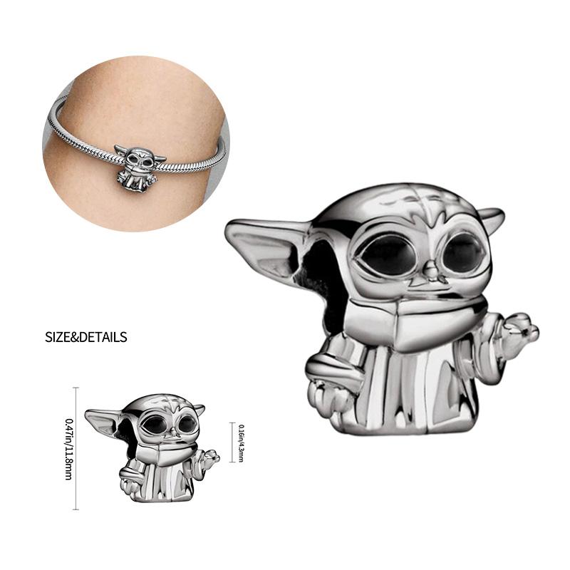 925 Silver Planet Conflict Series Charms Pendants Fit For Necklace Original Bracelet DIY Birthday Festival Women's Gifts