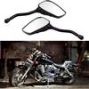 DREAMIZER Uniwersalne Czarne Lusterka Boczne Tylne Motocyklowe 8mm/10mm Czaszka Szkielet Ręce Kompatybilne z Harley XL Softail Honda Yamaha Suzuki