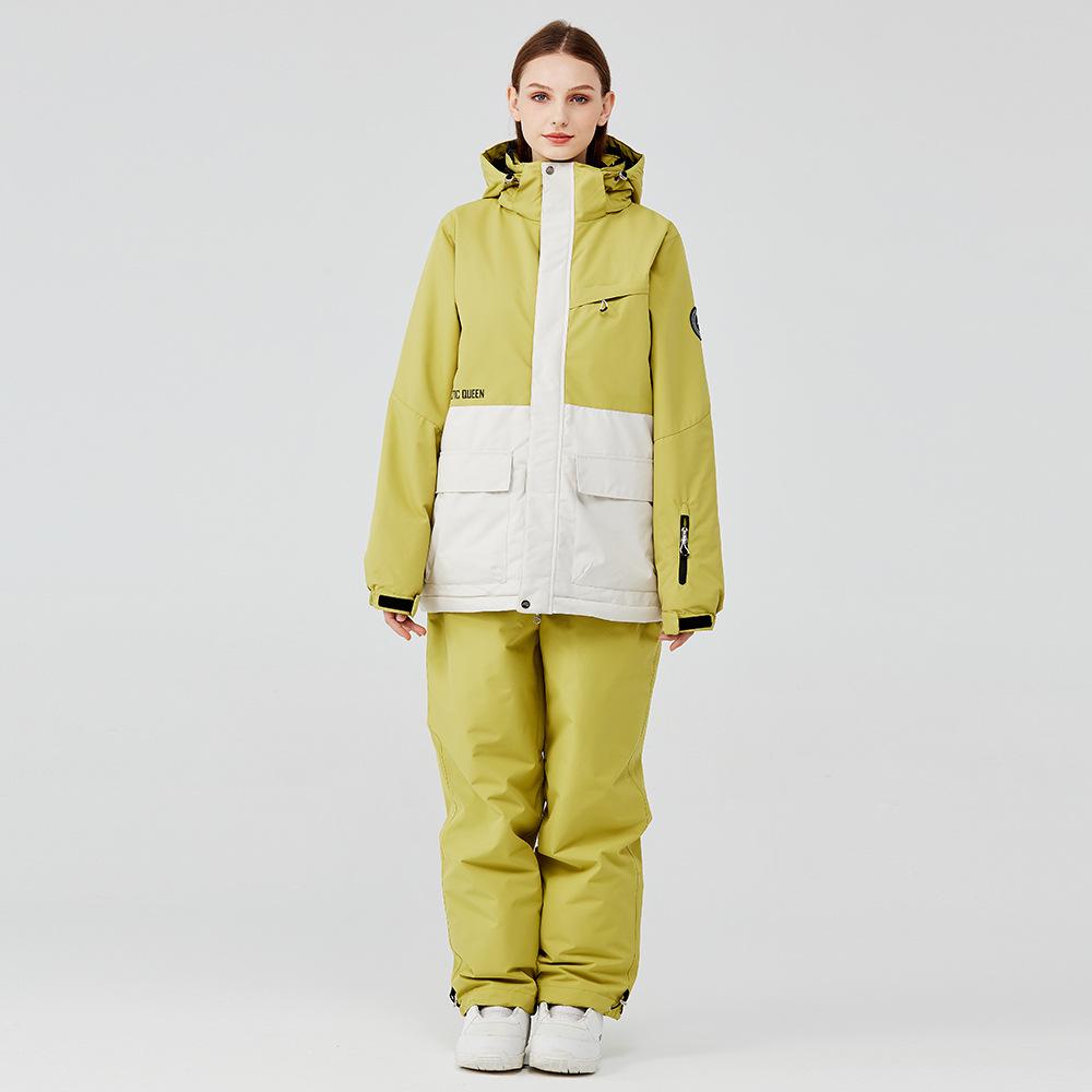 Couples' Warm Korean-Style Snowboard Suit Set