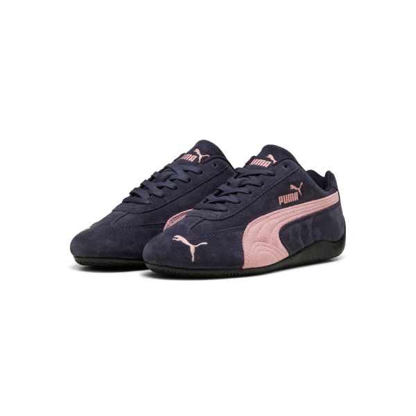 Puma Speedcat Comfortable Versatile Lifestyle Casual Shoes Women Sneaker Dark-Blue 398846-83