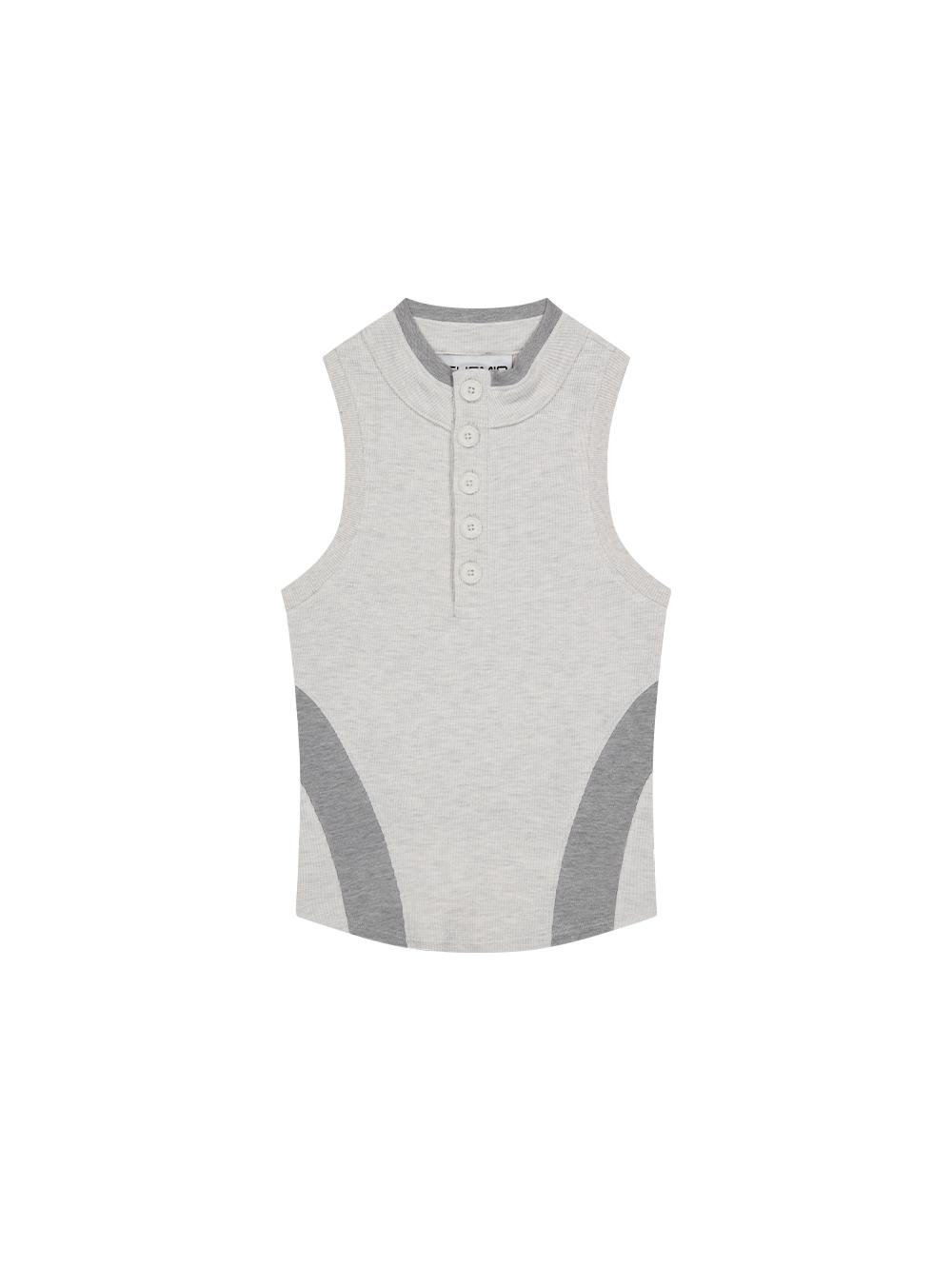 Tuomio Polo Sleeveless [Oatmeal] 2