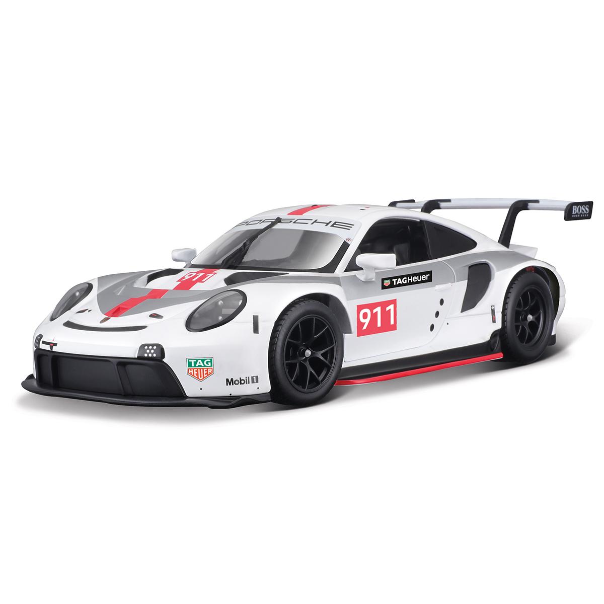 

Bburago 1:24 Porsche 911 RSR racing edition die casting alloy car model Art Deco Collection Toy tools gift factory authorization