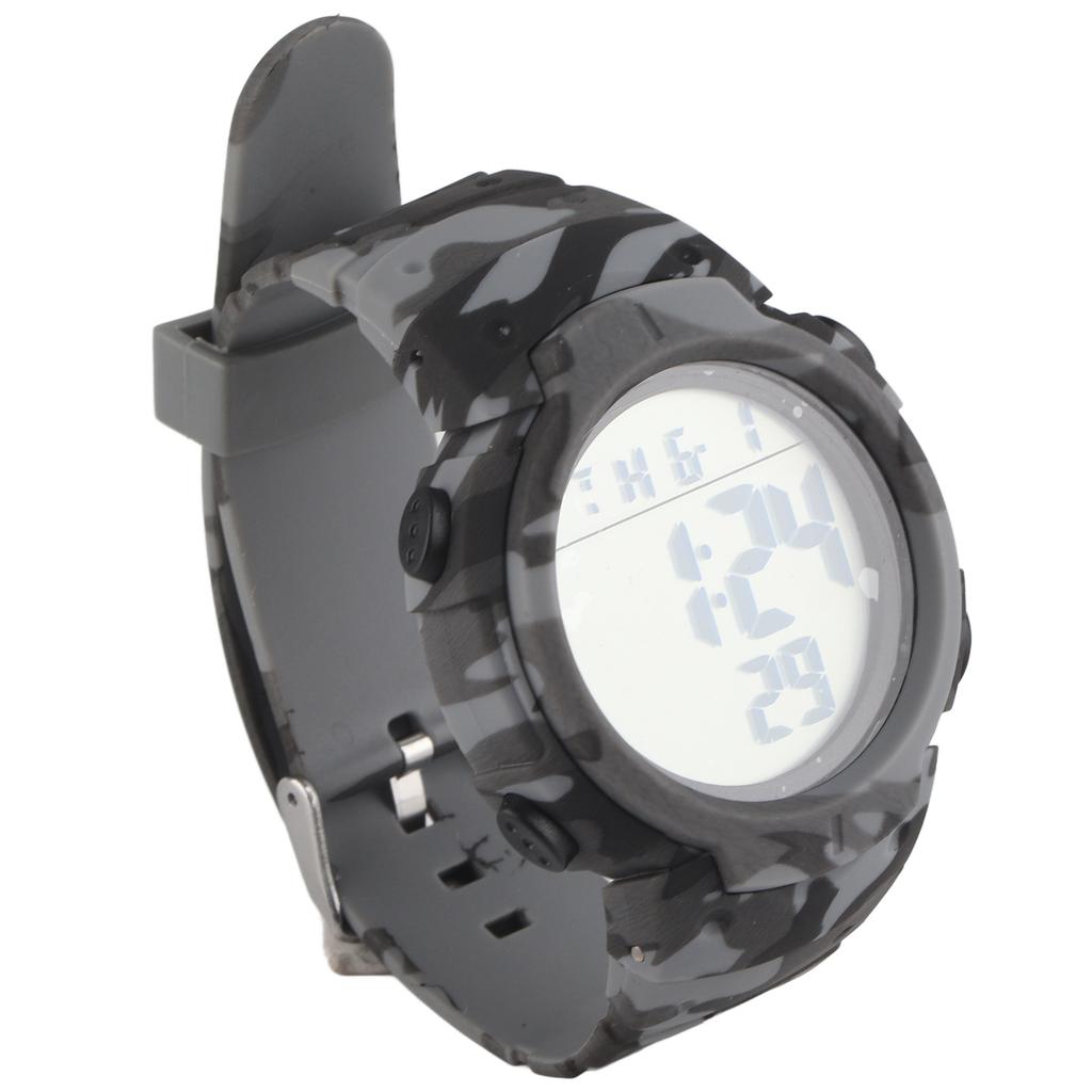 Digital Display Men Sports Electronic Watch Waterproof Multifunction Outdoor Night Light Sporting Watch