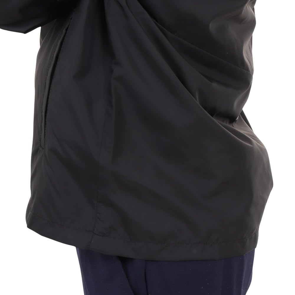 Umbro Wind First Wind Windproof and with Insertion Aid Dressing Kids Design Award Black 120 [STARTER PACK] Jacket, Water-Repellent, Zipper, Support,