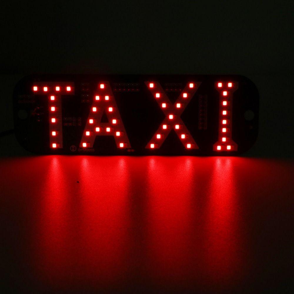 T-A-X-I LED Taxi Sign Light Multi-Color Taxi Led Light Taxi Led Indicator Light  Auto Spare Parts