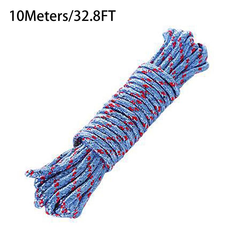 

5/10 м Веревка для сушки белья Портативная дорожная веревка для сушки белья для улицы Бельевая веревка Ветрозащитная вешалка для одежды 10 Meters