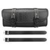 Motorcycle Front Fork Tool Bag Faux Leather Universal Handlebar Roll Bag Waterproof Fit For Harley Sportster Kawasaki Yamaha