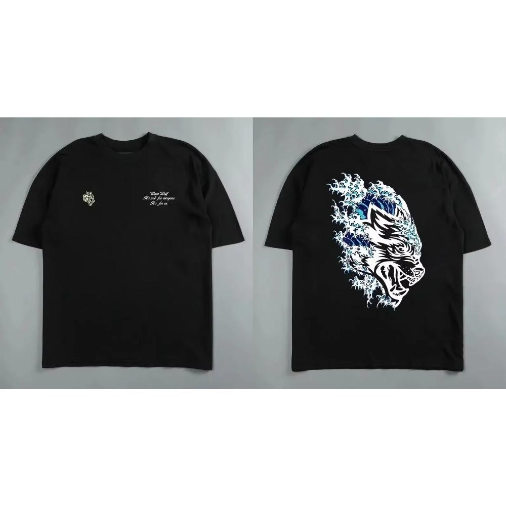 

Darc Wolf Head Смешной принт Тренировка Тренажерный зал Фитнес 100% хлопок Мужская футболка с коротким рукавом Повседневная футболка Модные спортивные свободные топы Y2k XXXXXL жёлтый