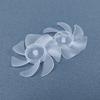 Plastic Fan Blade Replacement 7 Leaves Household Electric Hairdryer Motor Fan