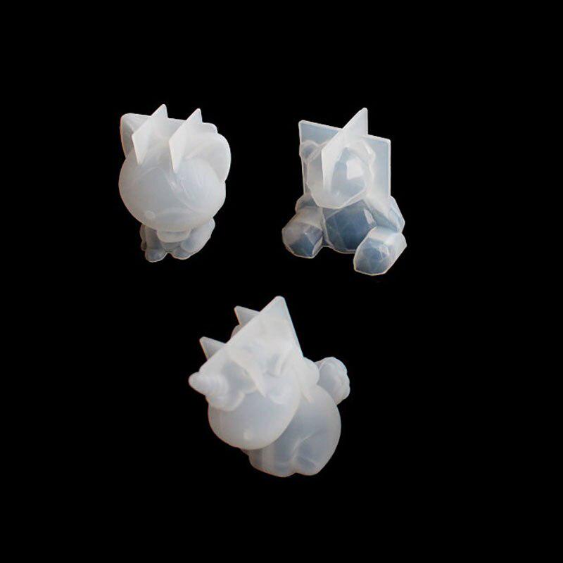 1PC 3D Unicorn Silicone Cake Mold Kitten Bear DIY Fondant Mousse Mold Cake Decorating Tools Mould