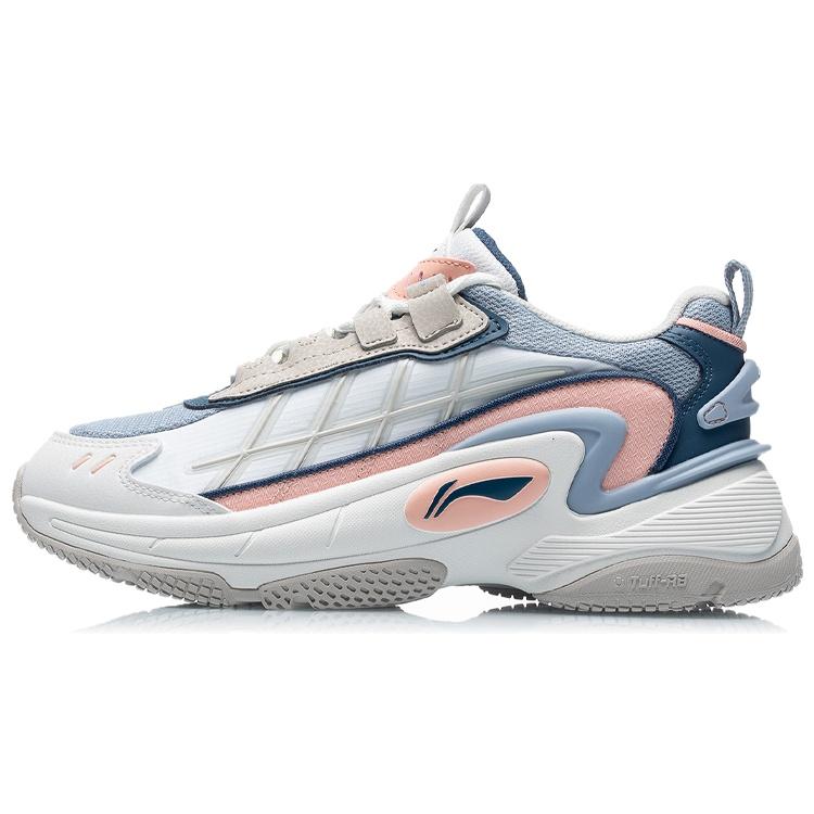 (WMNS) Li-Ning Nebula M1 White Blue Pink Women s AGCR014-5 EU 35⅔