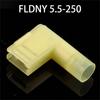Female Insulated 6.3mm Wire Connector Nylon Crimp Quick Wire Connector Terminator Crimp Terminal