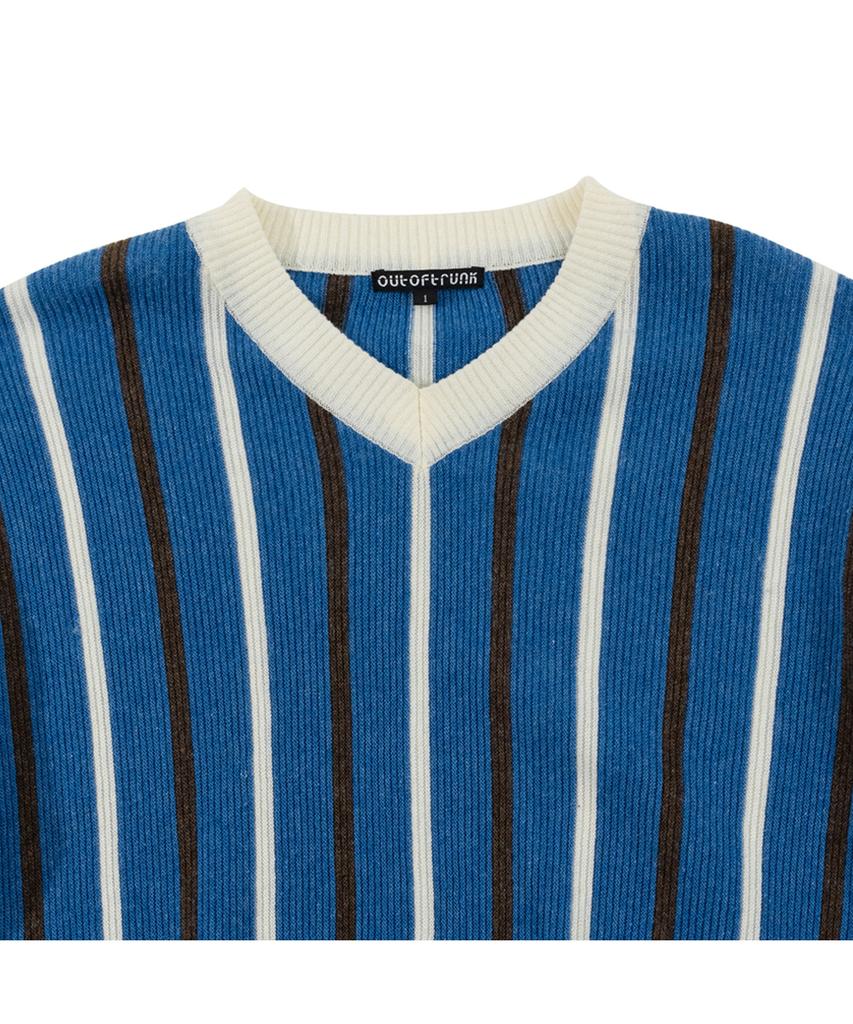 OUT OF TRUNK Vertical Stripe Knit (Man)