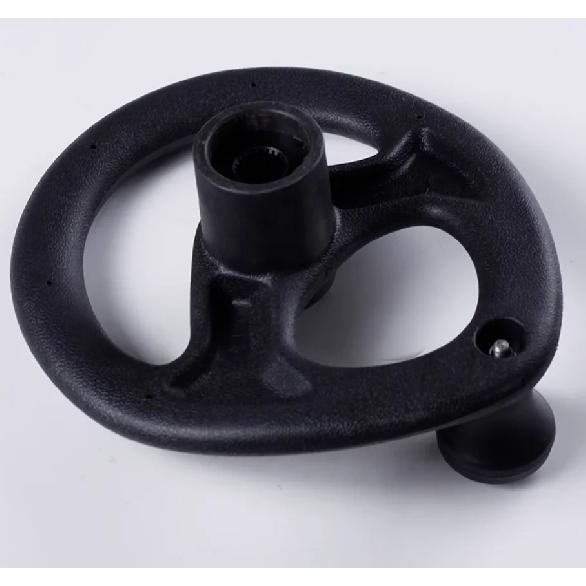 Electric forklift spare parts steering wheel for Linde OEM 0009910204 0009910206 0009910205