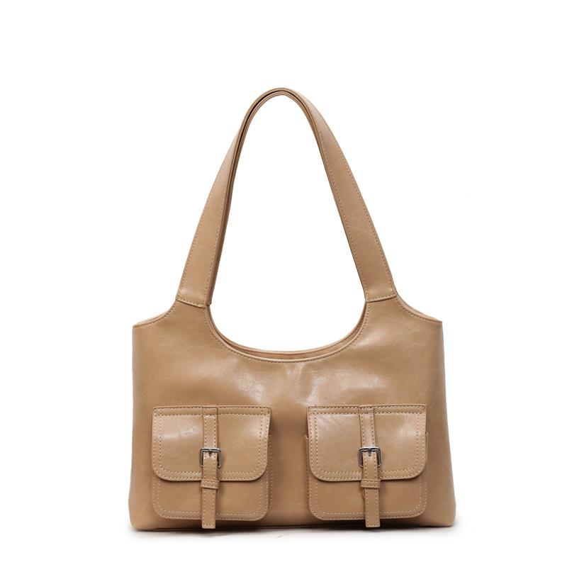 

Korean retro underarm bag women s 2025 autumn and winter new fashionable versatile shoulder bag commuting large-capacity tote bag