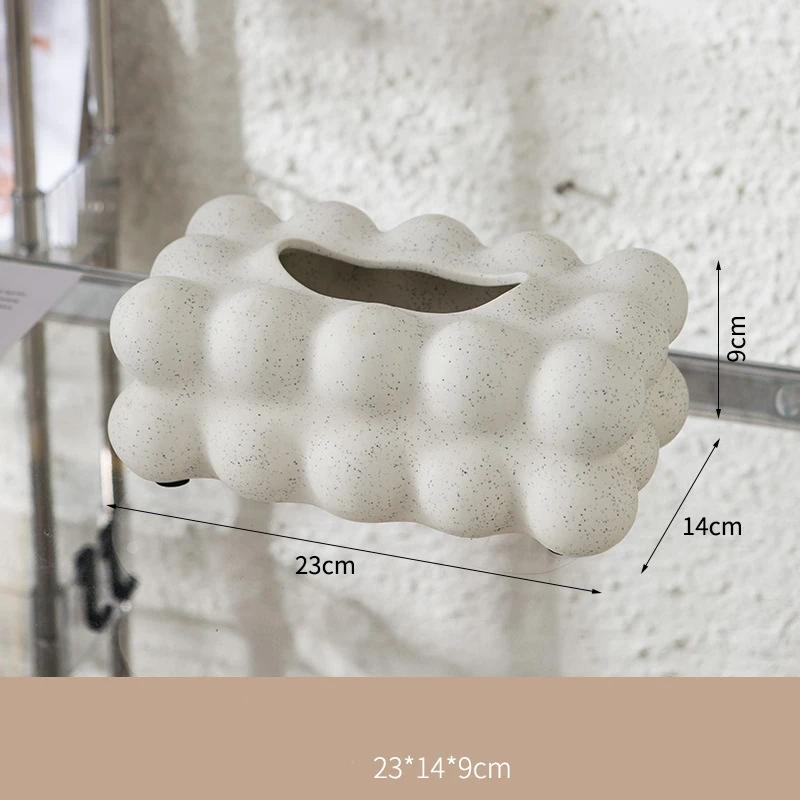 

Роскошный держатель для салфеток в корейском посеребренном скандинавском стиле, чехол для салфеток для гостиной, украшение для дома в корейском стиле