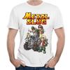 Camiseta Metal Slug Vintage Juego Gráfico Personalizado Hombre Camiseta Japón Anime Camiseta Personalizada Camisetas Para Hombres