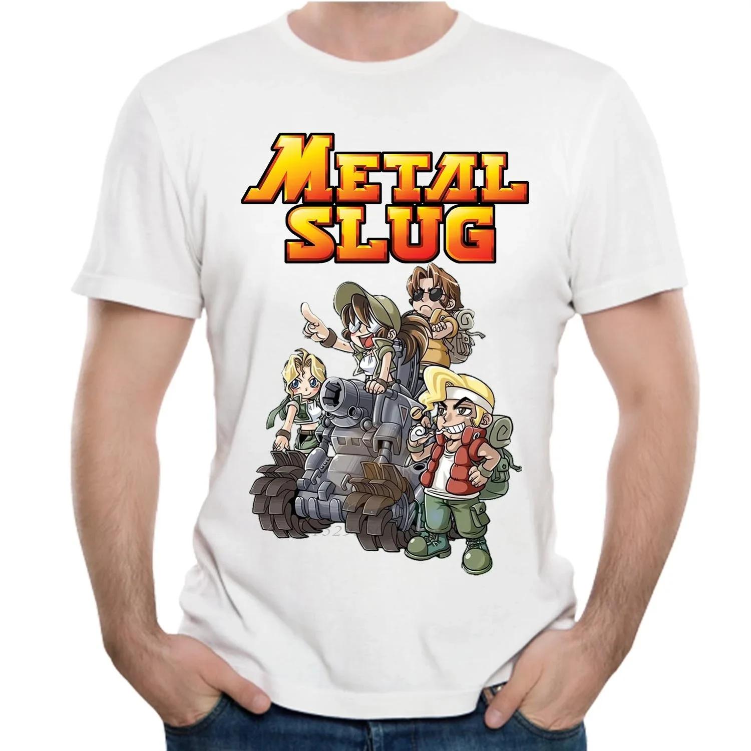 

Футболка Metal Slug Винтажная Игровая Кастомный Графический Дизайн Мужская Футболка Япония Аниме Кастомные Футболки Компания Футболки Для Мужчин S