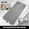 Non- Bathtub Mat Extra Long Bath Mat For Tub Shower Mats With Suction Cups And Drain Holes Bath Tub Mat For Bathroom