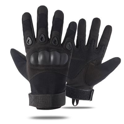 Outdoor Gloves Breathable Anti Slip Gloves Shock Absorbing Full Finger Cycling Gloves