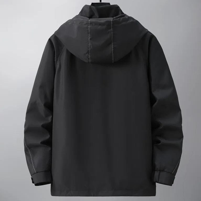 Men's Plus Size Spring Fall Workwear Trench Coat Oversized Casual Jacket 4XL-10XL